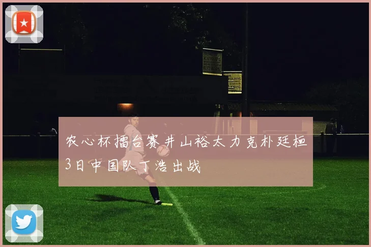 农心杯擂台赛井山裕太力克朴廷桓3日中国队丁浩出战