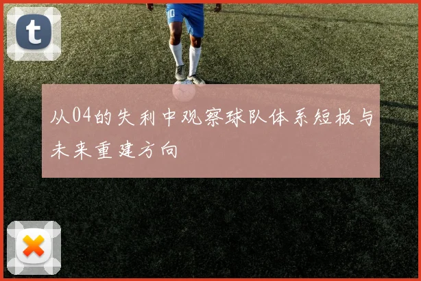 从04的失利中观察球队体系短板与未来重建方向